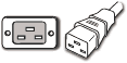 IEC power connector for Quantum Ultra II 610
