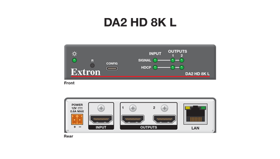 DA HD 8K L 系列 Panel Drawing