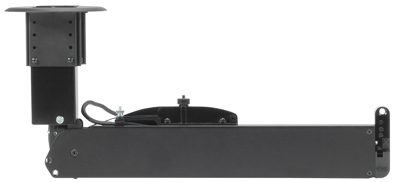 Retractor Module shown in Cable Cubby 100 with optional Cable Retractor Bracket; sold separately