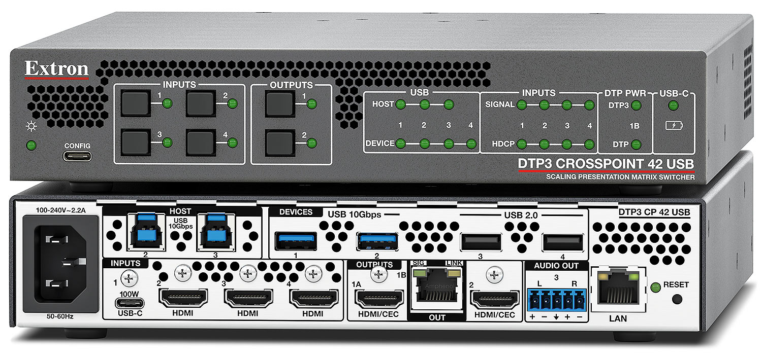 带信息标注按键的 DTP3 CrossPoint 42 USB 图像