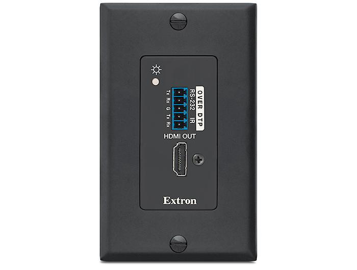 DTP R HWP 4K 231 D Black - Front View