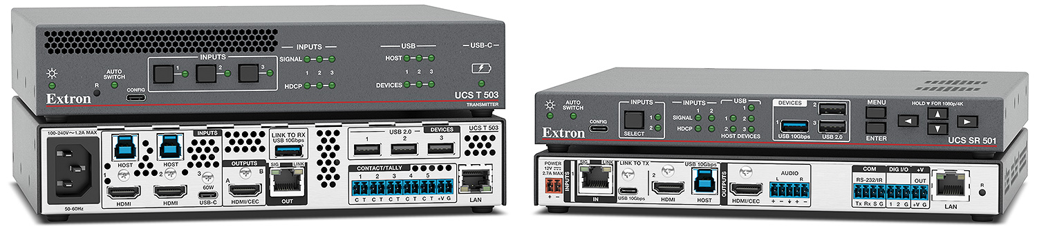 UCS 504 Collaboration Switcher and Scaling Receiver Kit