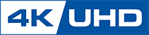 4k UHD logo