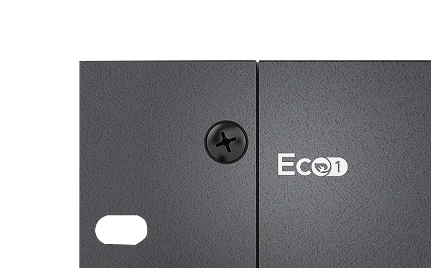 Quantum Ultra II 610 产品上的 Ecofficient 等级标识特写